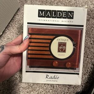 Malden Antique Radio Photo Frame